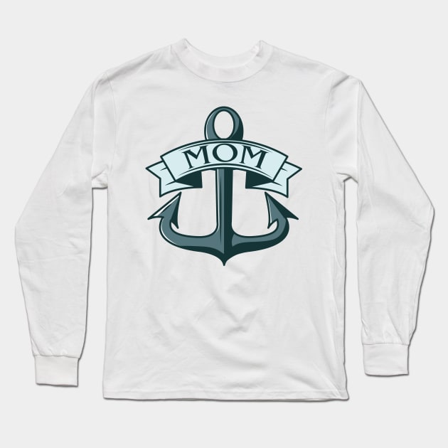 Mom Long Sleeve T-Shirt by nickemporium1